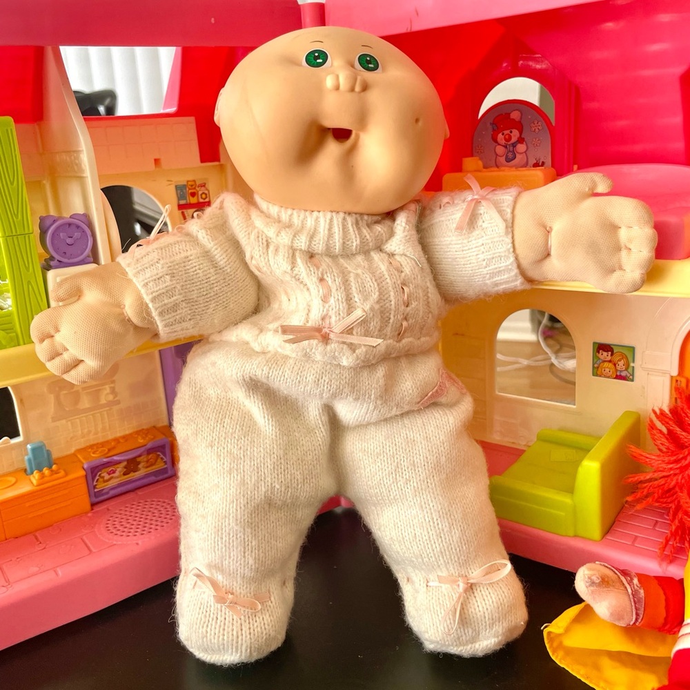 Vintage Disney 1985 Cabbage Patch Kids Little Girl Doll Bold CPK Baby Doll Y2K